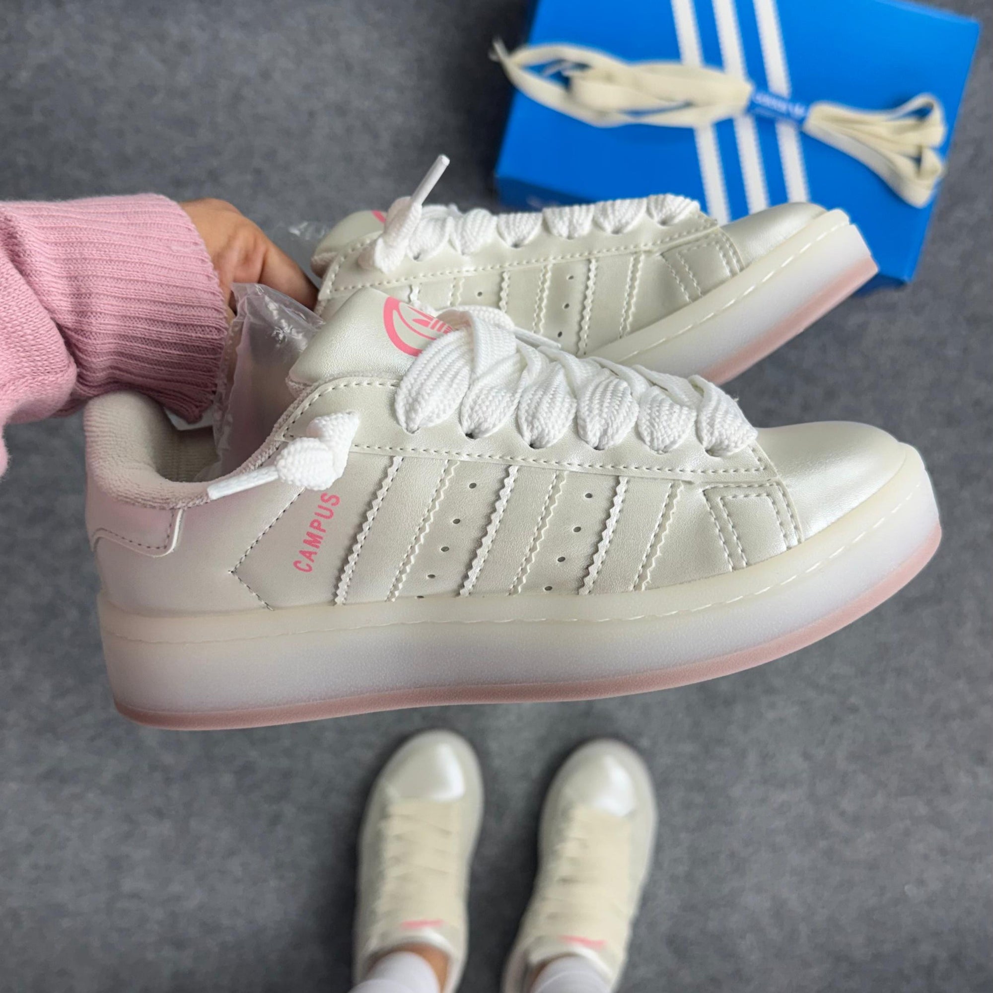 Adidas Campus 00s Pérola/Branco