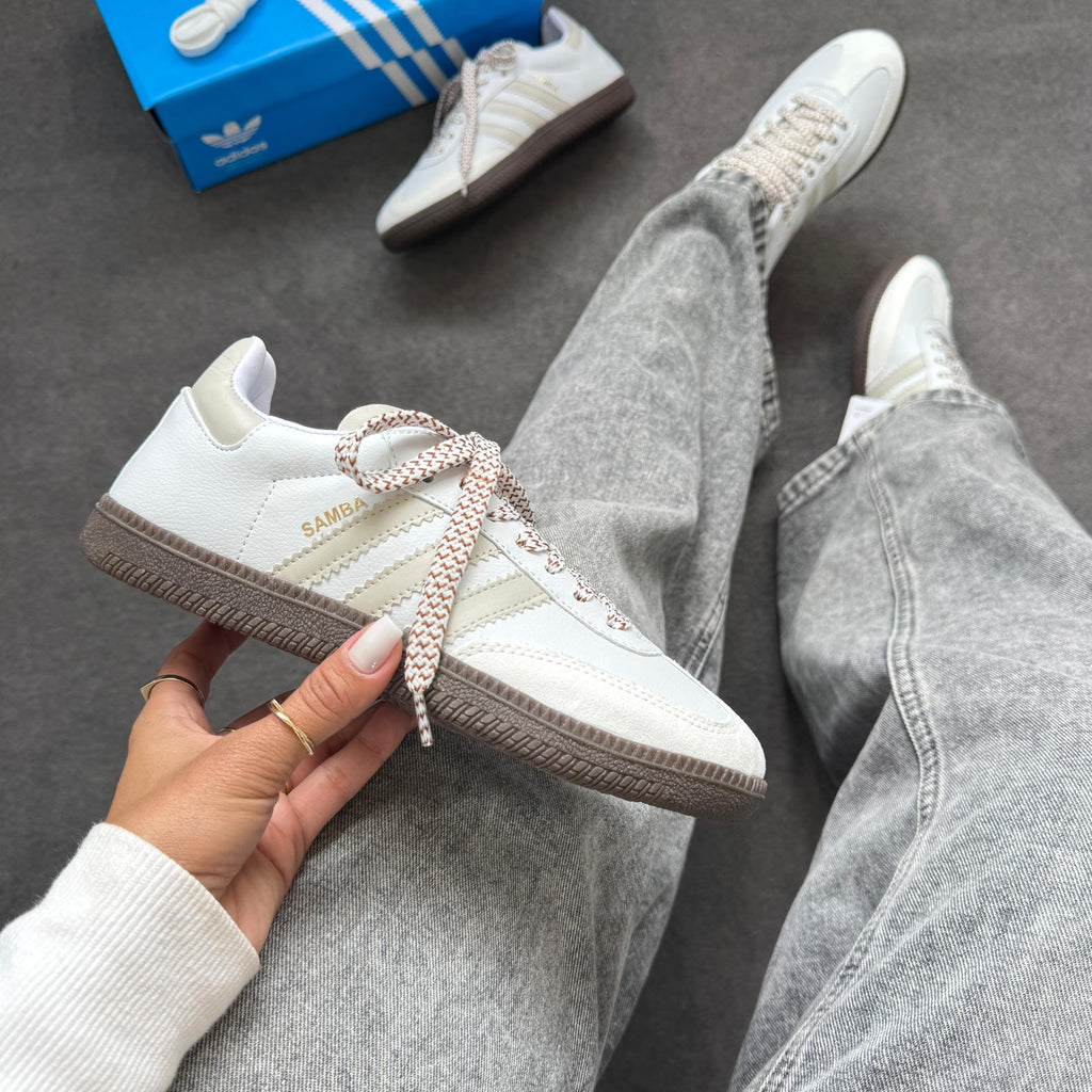 Tênis Adidas Samba OG Branco/Gelo/Off