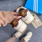 Tênis Adidas Superstar Plataforma Off Marrom