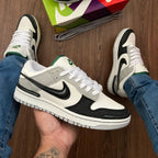 Tênis Nike Dunk Twist – Branco/Preto/Verde