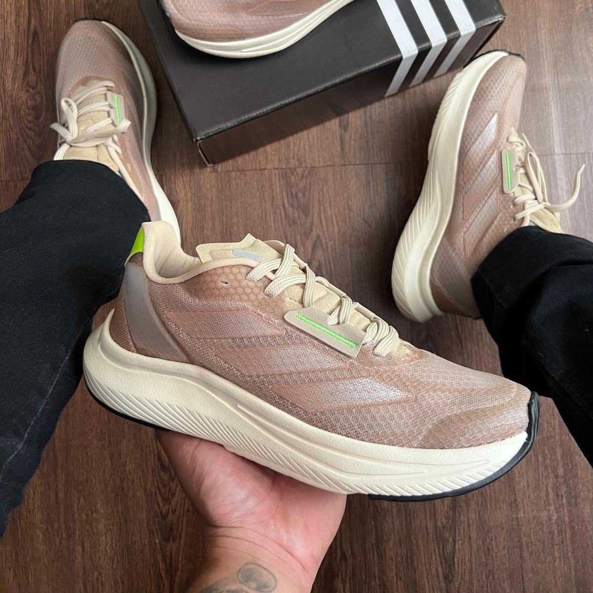 Tênis Adidas Duramo SL 2 – Rosé/Bege