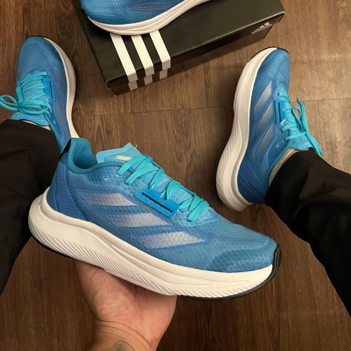 Tênis Adidas Duramo Speed – Azul/Branco