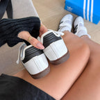 Tênis Adidas Samba Mary Jane Branco/Preto