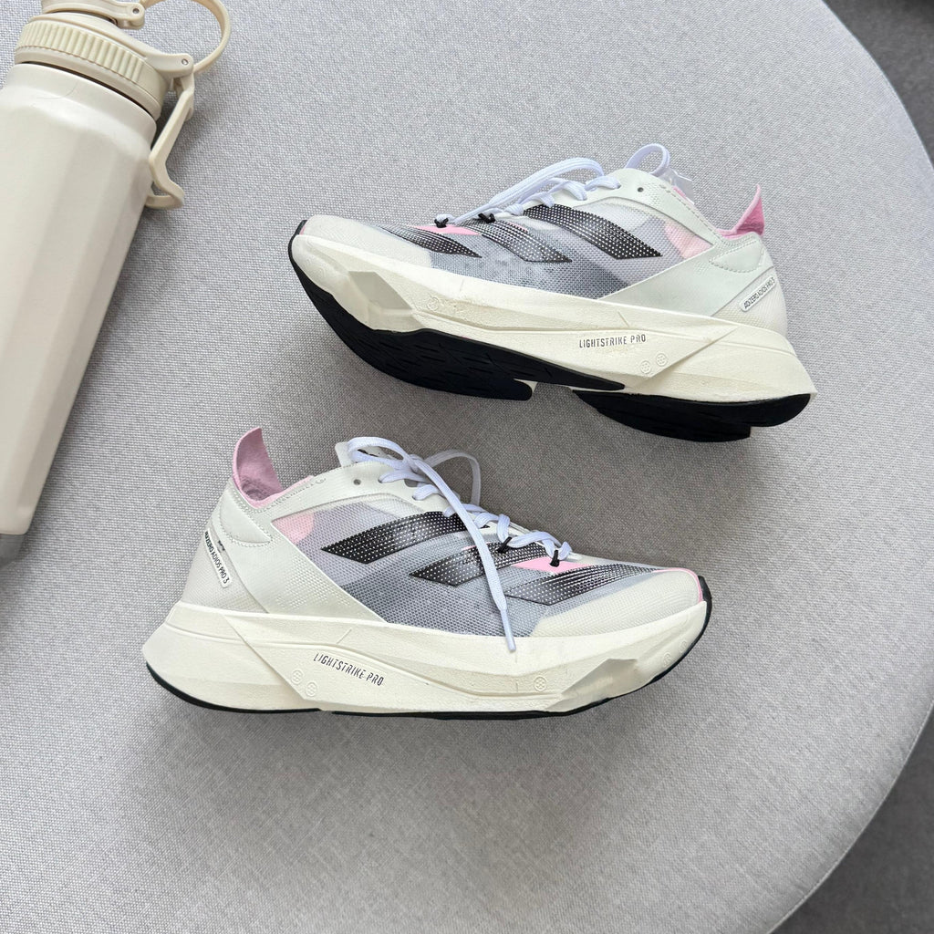 Adidas Adizero Adios Pro 3 Branco/Preto/Rosa