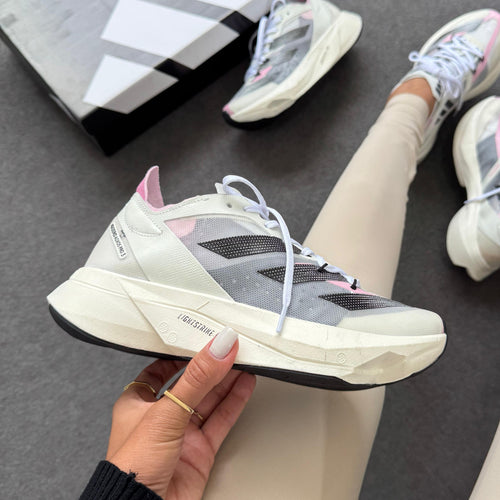Adidas Adizero Adios Pro 3 Branco/Preto/Rosa