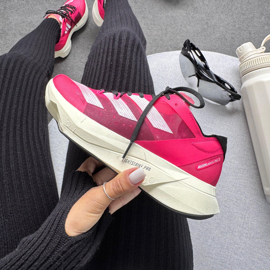 Tênis Adidas Adizero Adios Pro 3 Rosa/Preto