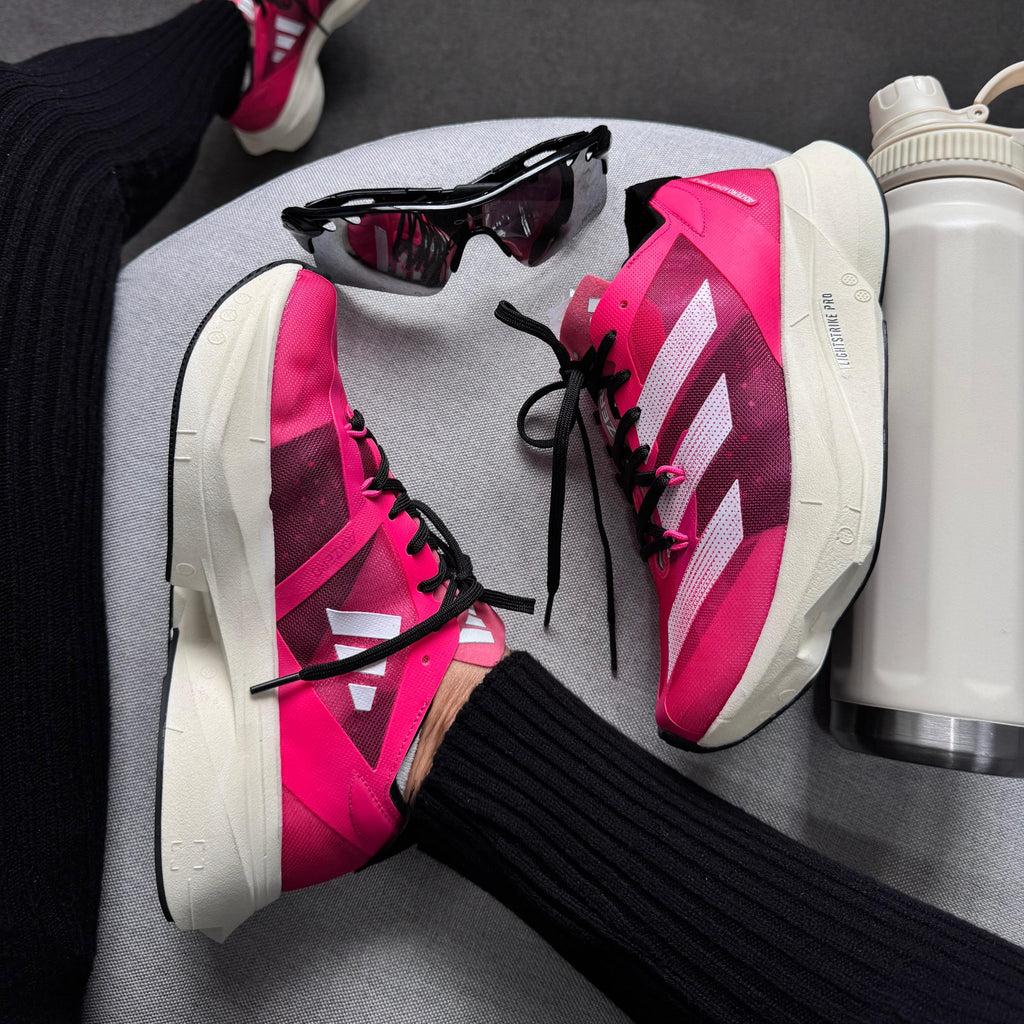 Tênis Adidas Adizero Adios Pro 3 Rosa/Preto