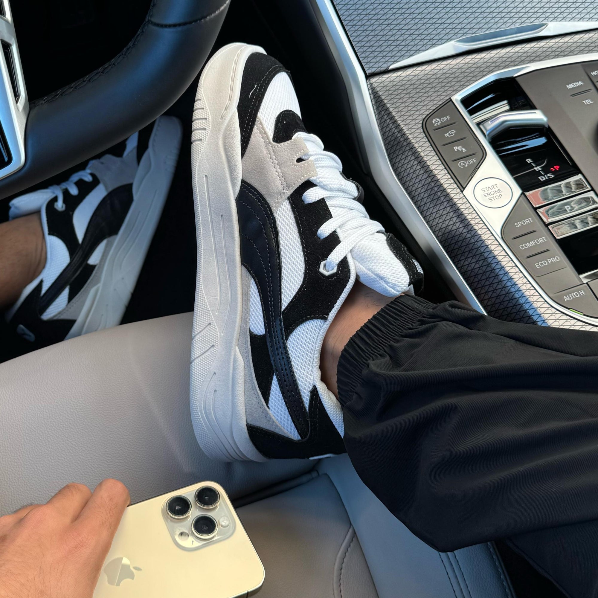 Puma 180 preto/branco