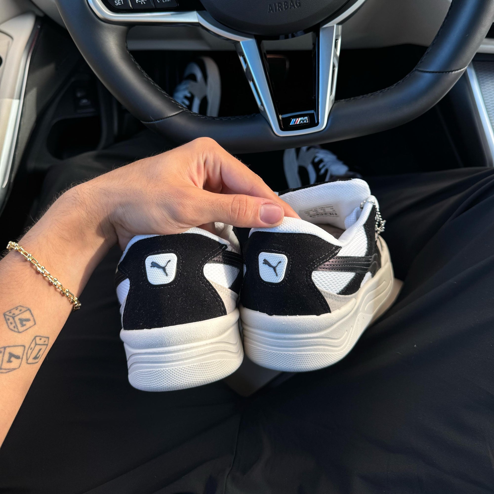 Puma 180 preto/branco