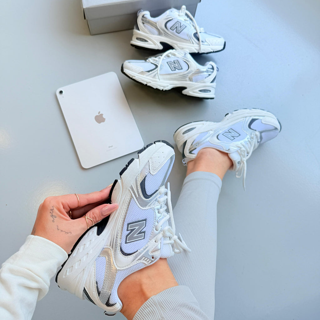 New Balance 530 Retrô – Branco/Chumbo