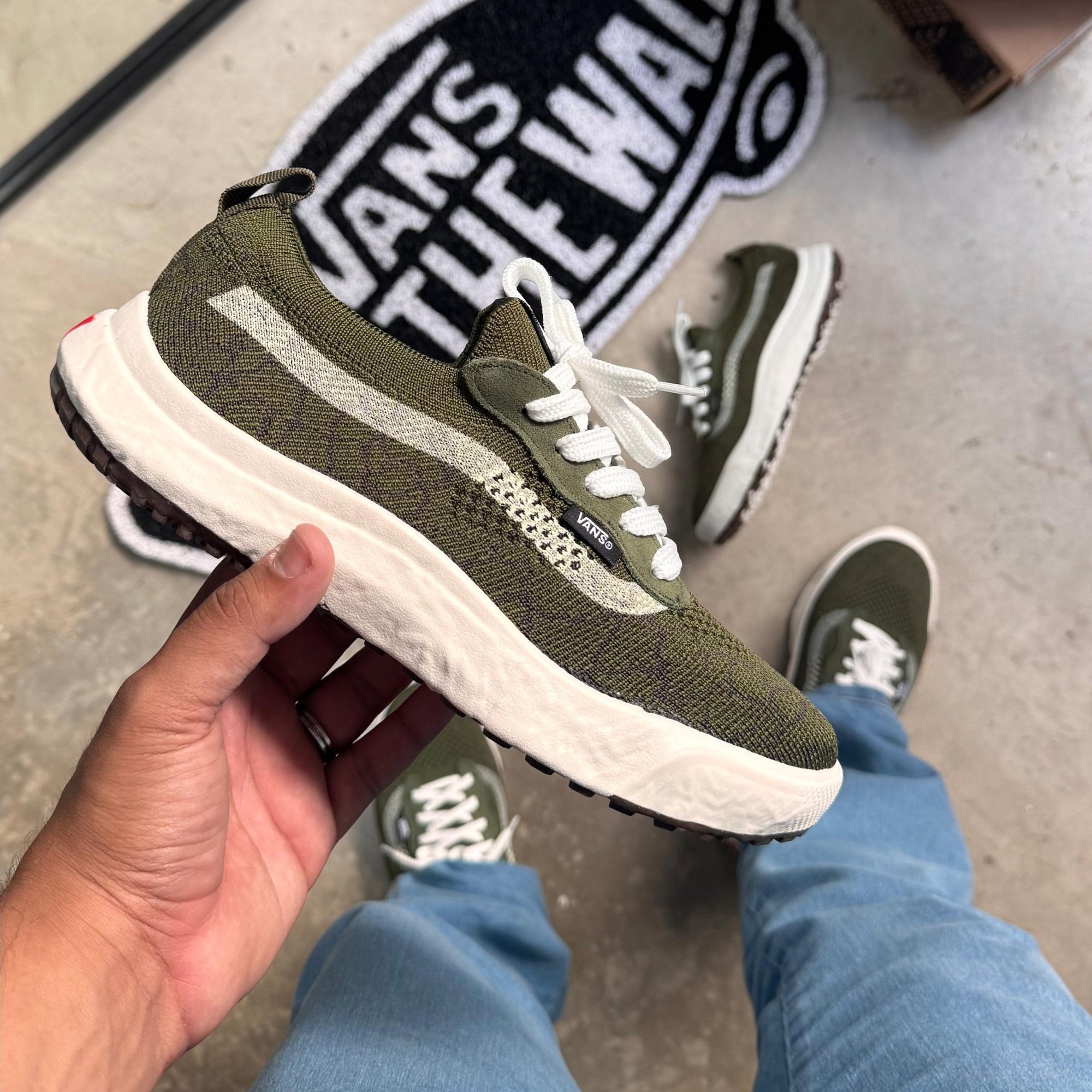 Tênis Vans VR3 Verde Militar