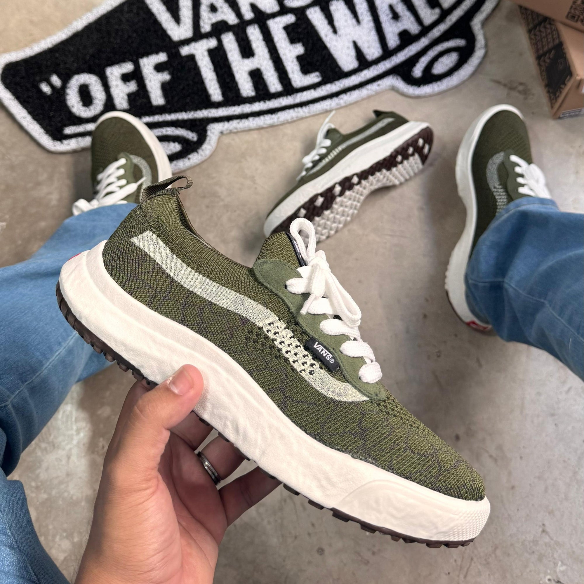 Tênis Vans VR3 Verde Militar