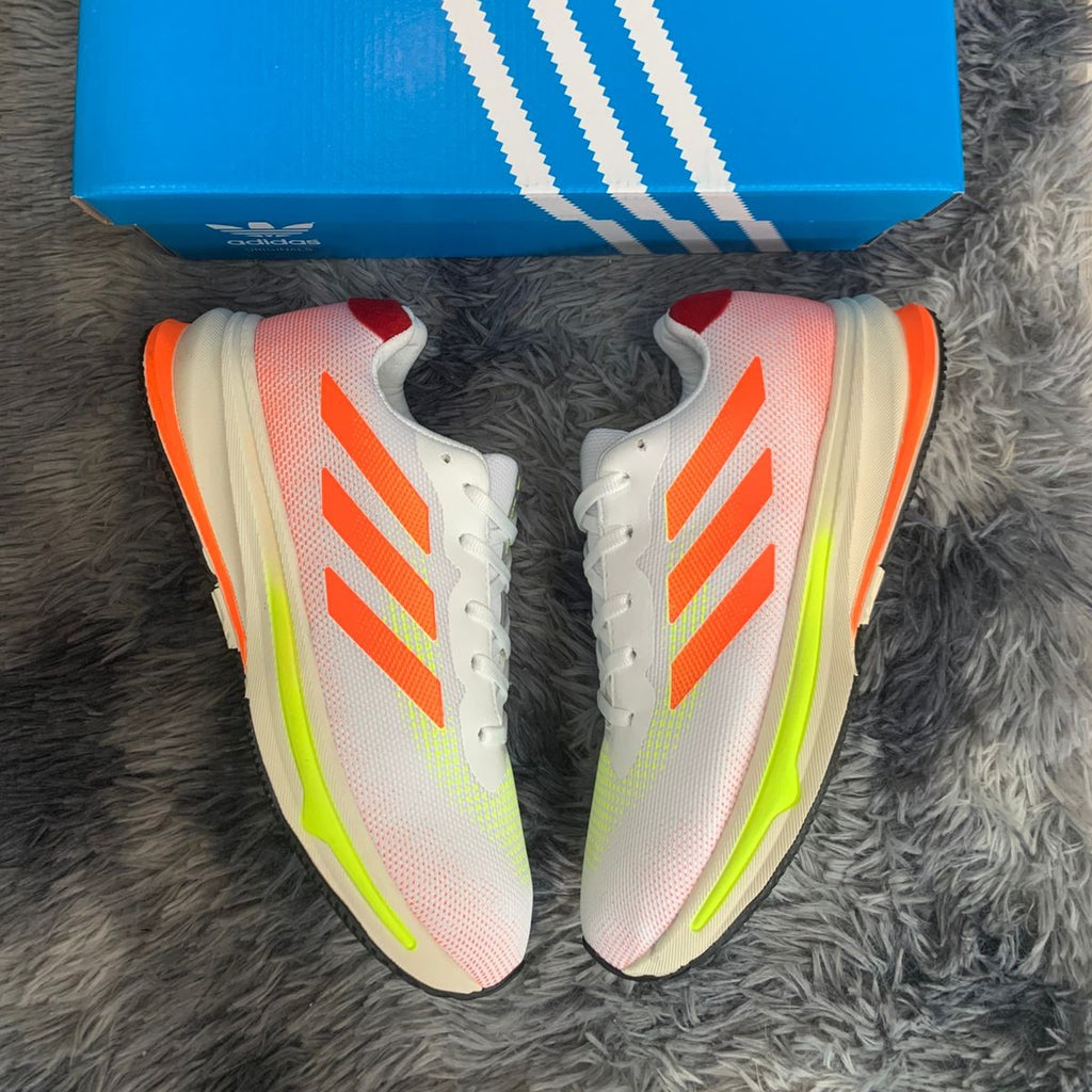 Tênis Adidas Supernova Branco/Laranja