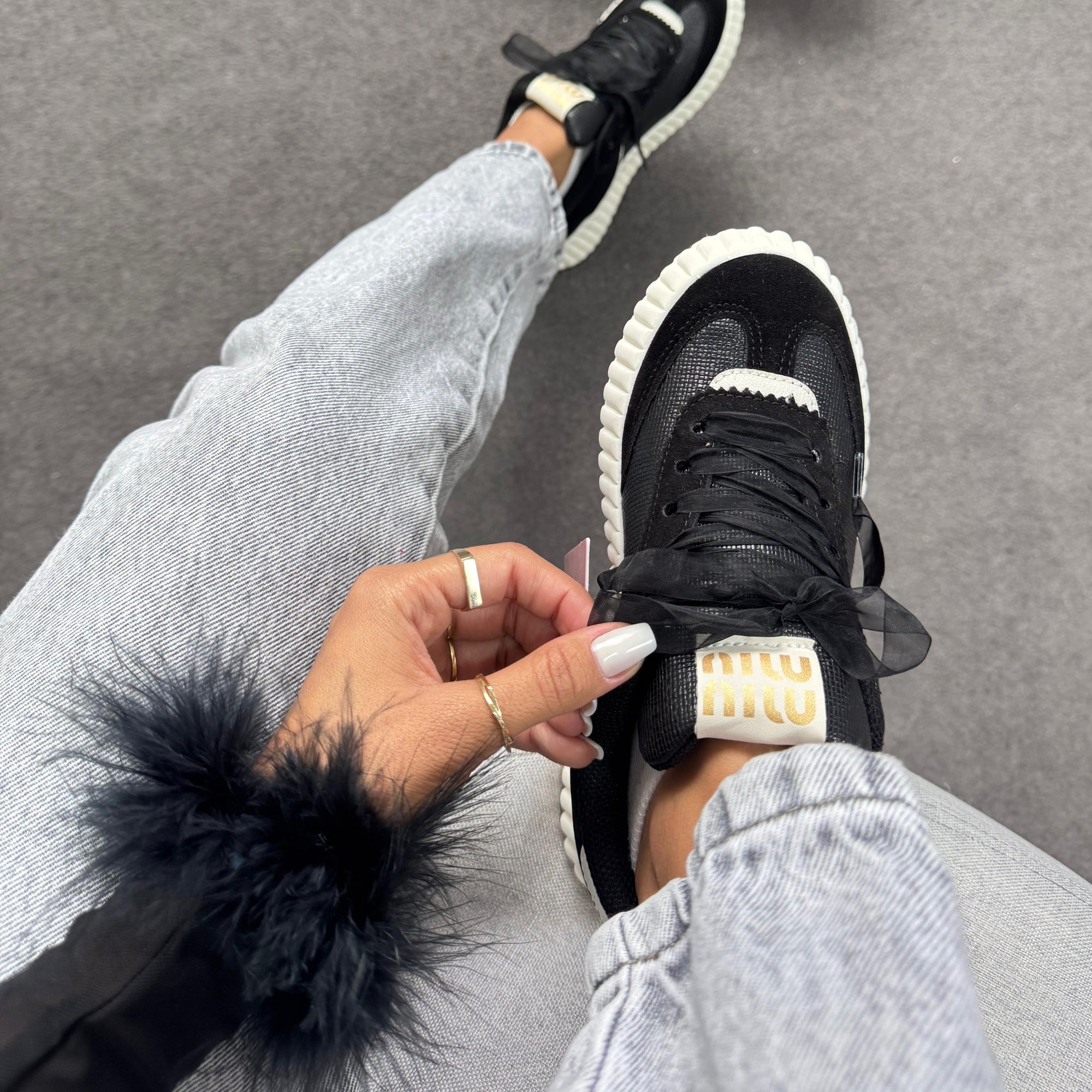 Tênis Casual Quenz Miu Miu