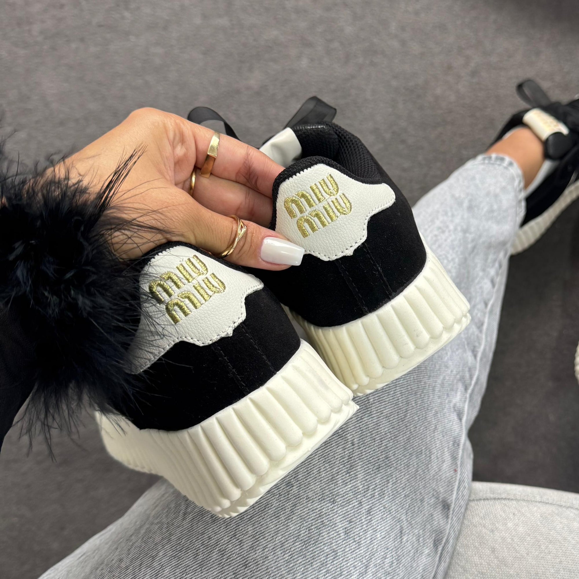 Tênis Casual Quenz Miu Miu