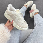 Tênis Casual Quenz Miu Miu Off/Off