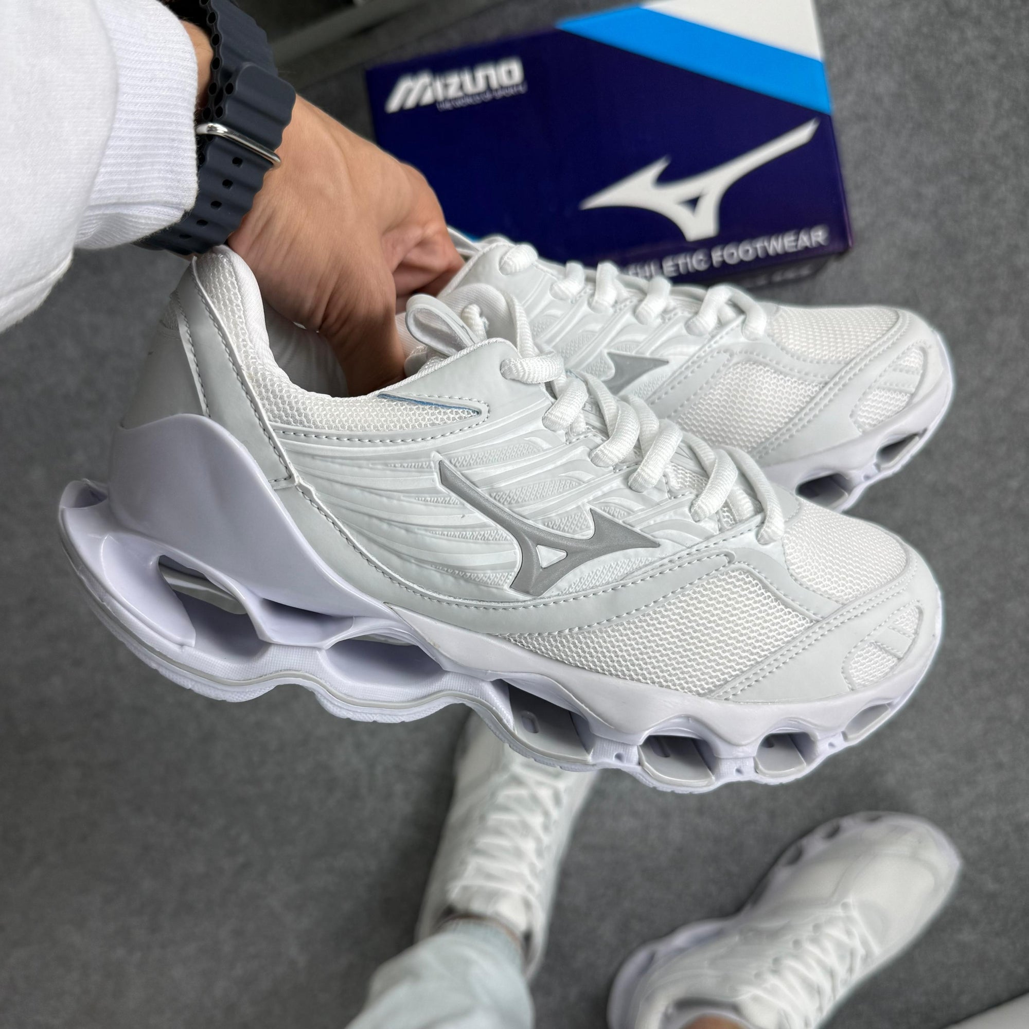 Mizuno Pro 13 S Branco Refletivo Masculino