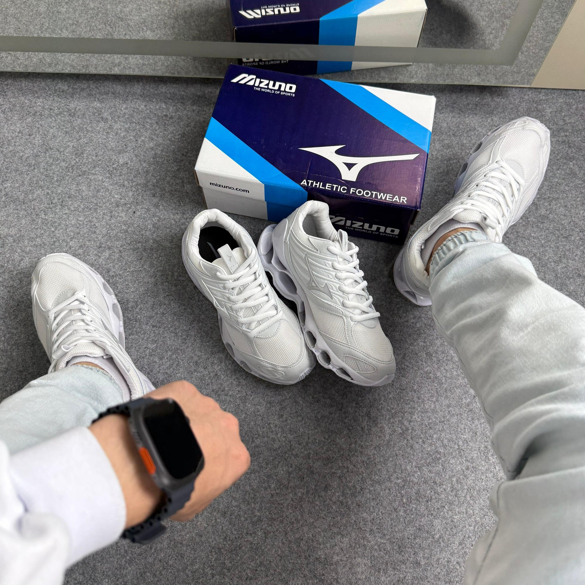 Mizuno Pro 13 S Branco Refletivo