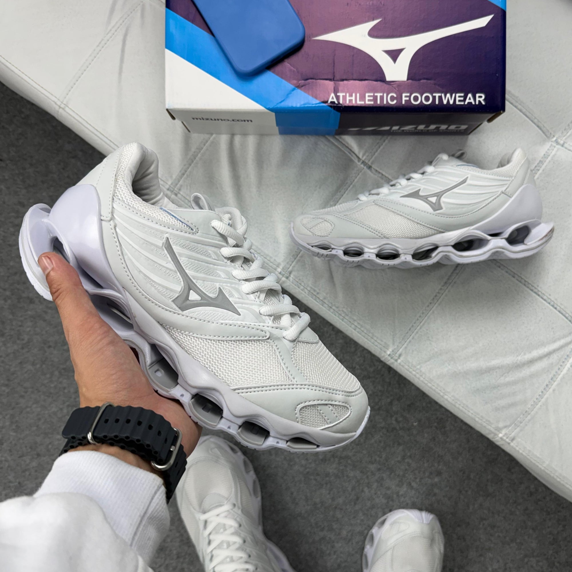 Mizuno Pro 13 S Branco Refletivo Masculino