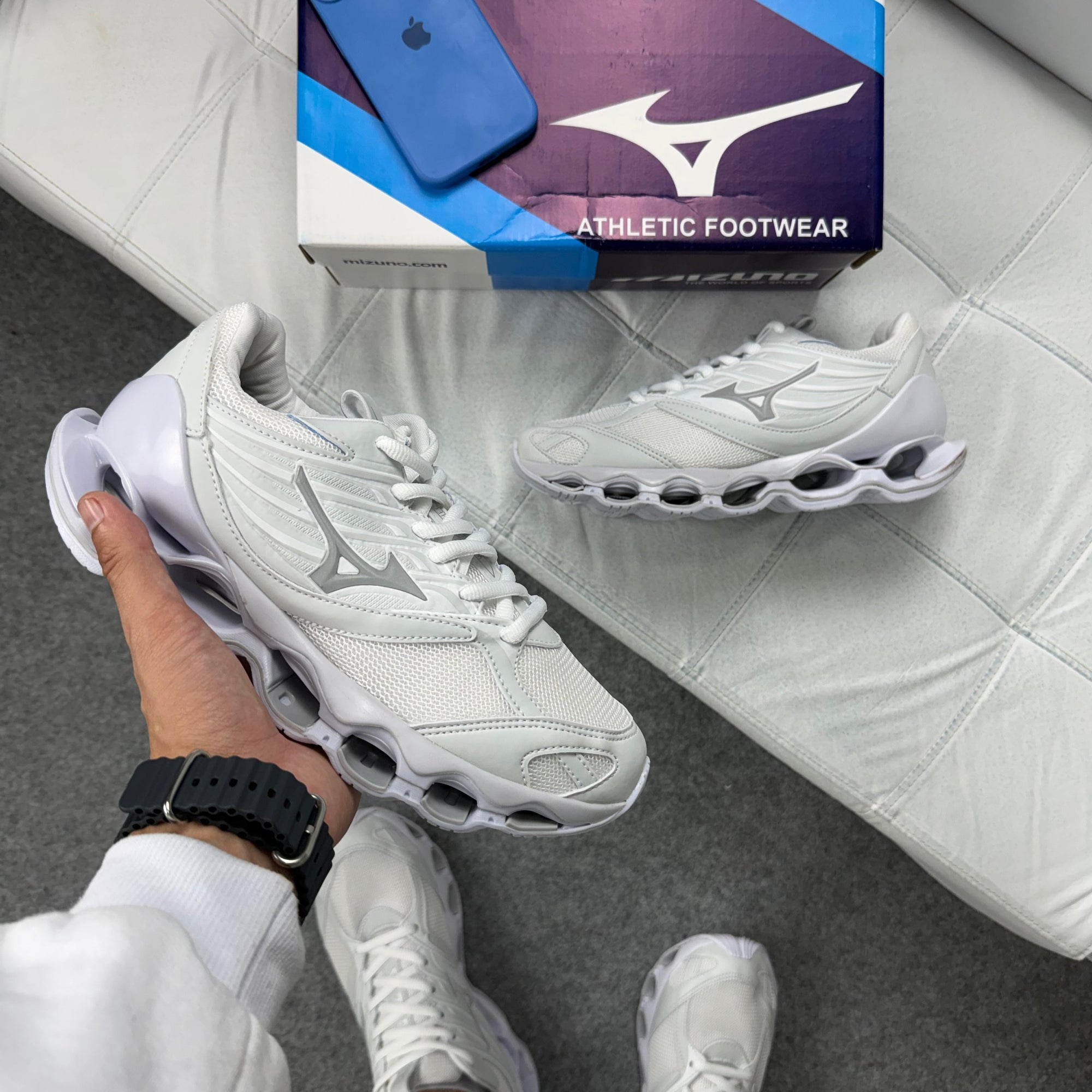 Mizuno Pro 13 S Branco Refletivo Masculino