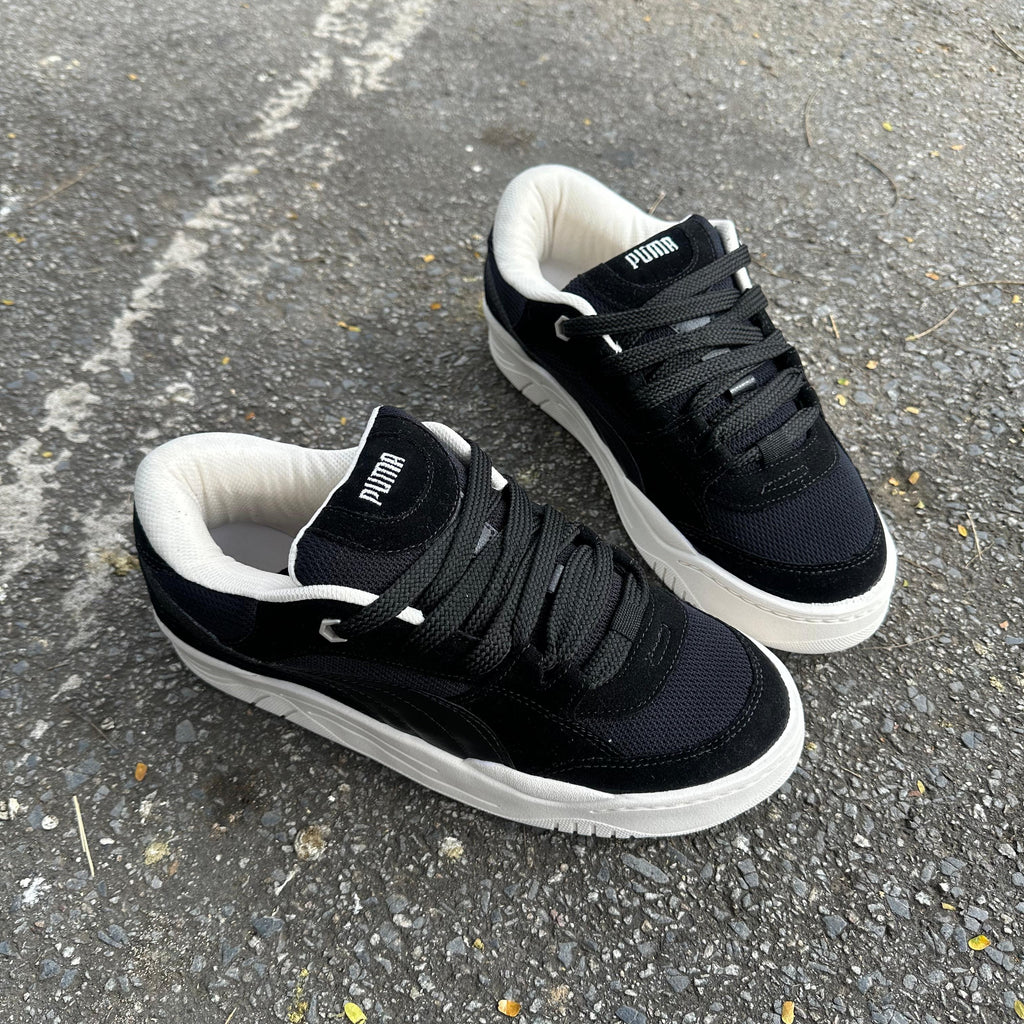 Tênis Puma 180 – Preto/Preto/Off