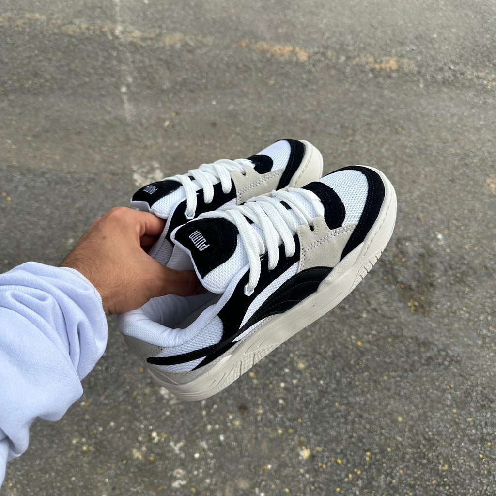 Tênis Puma 180 – Preto/Branco/Off