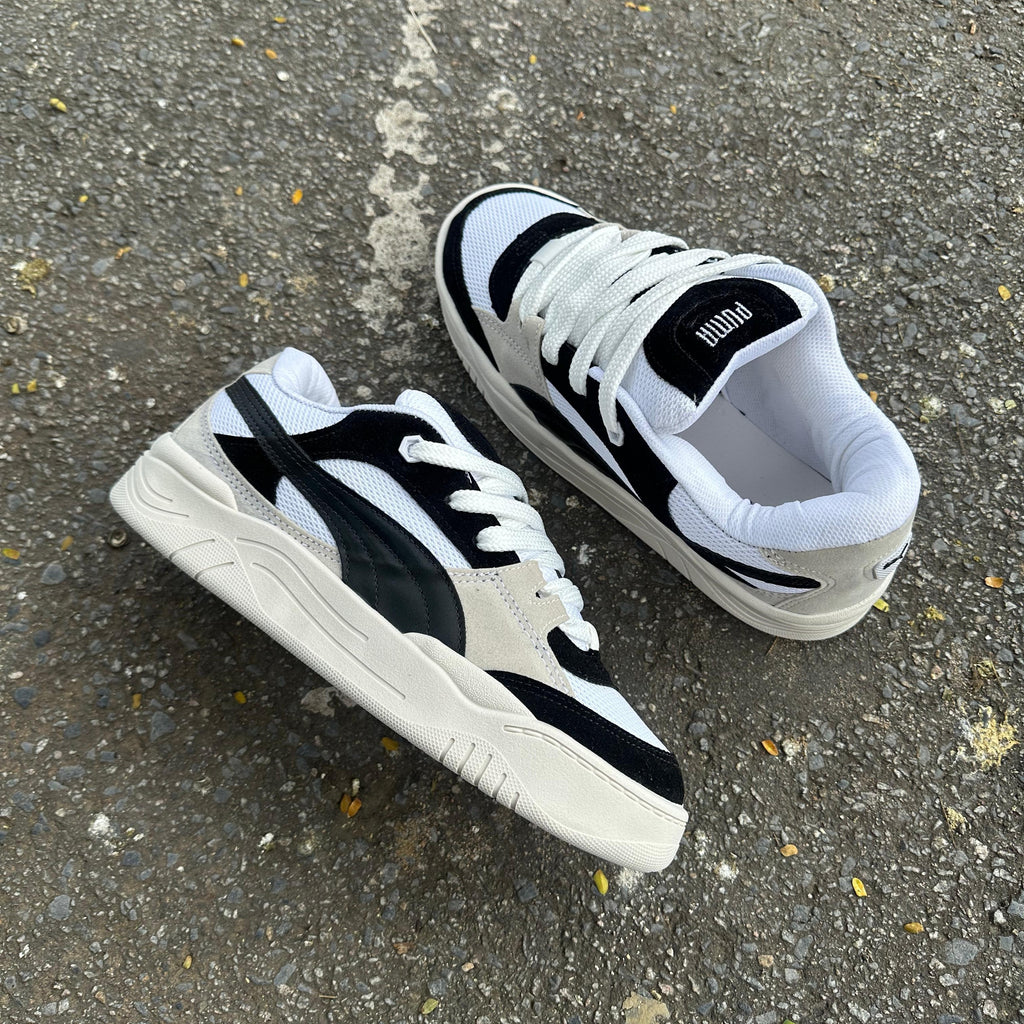 Tênis Puma 180 – Preto/Branco/Off