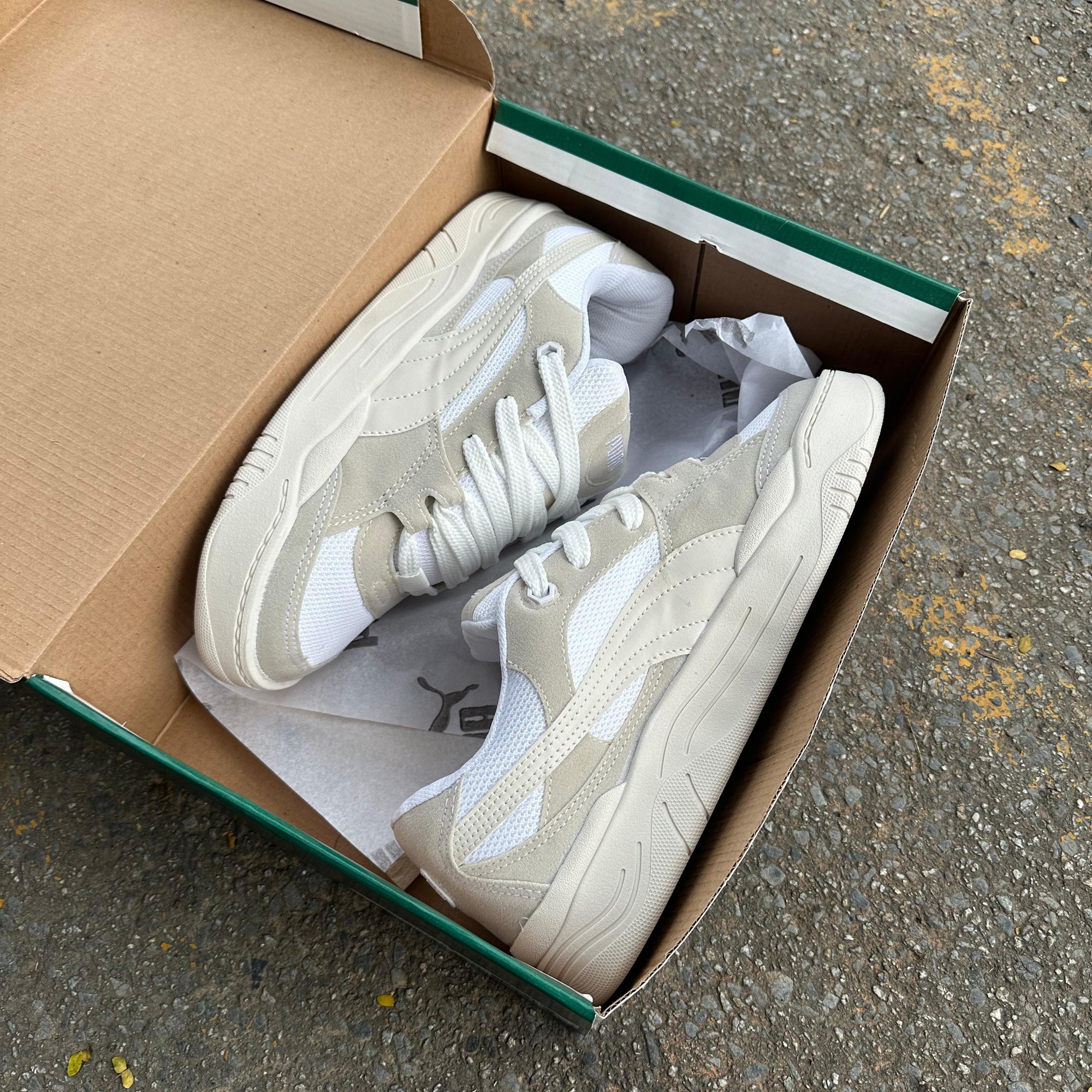 Tênis Puma 180 – Off/Branco