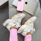 Tênis New Balance 9060 Prime – Branco/Cinza/Rosa