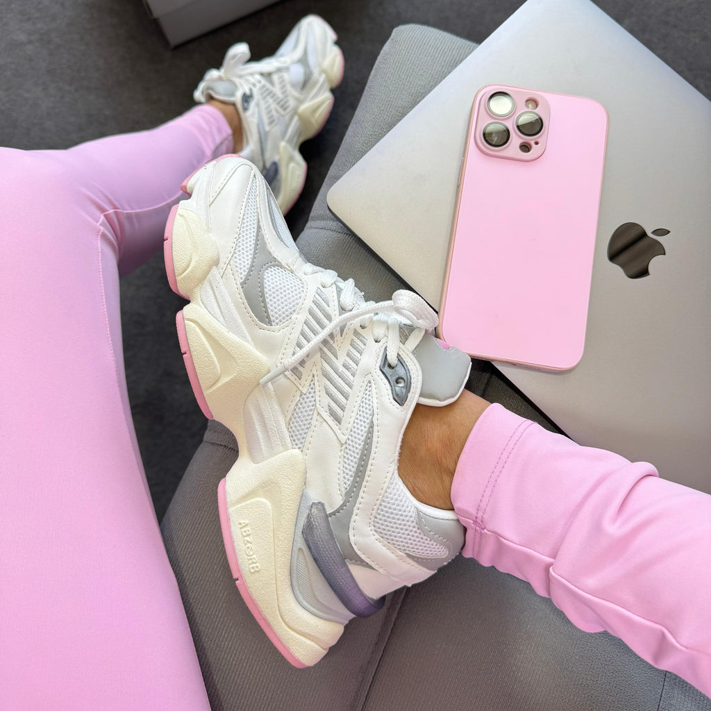Tênis New Balance 9060 Prime – Branco/Cinza/Rosa