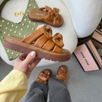 Sandália Miu Miu Caramelo Premium
