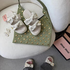 Sandália Miu Miu Off Premium