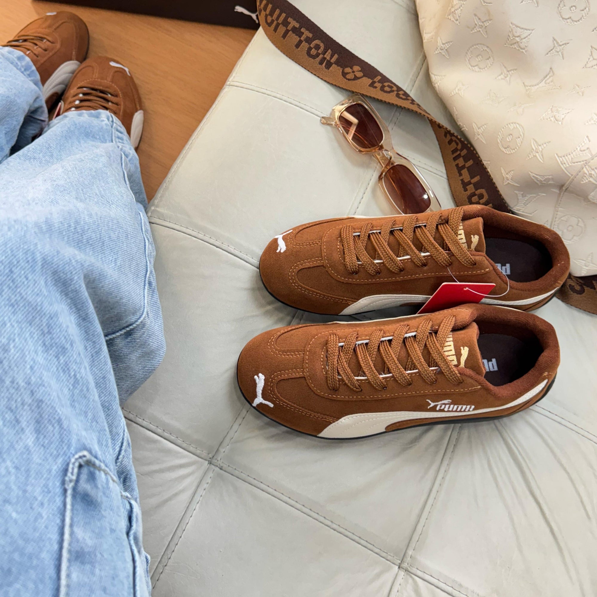 Tênis Puma Speedcat – Marrom