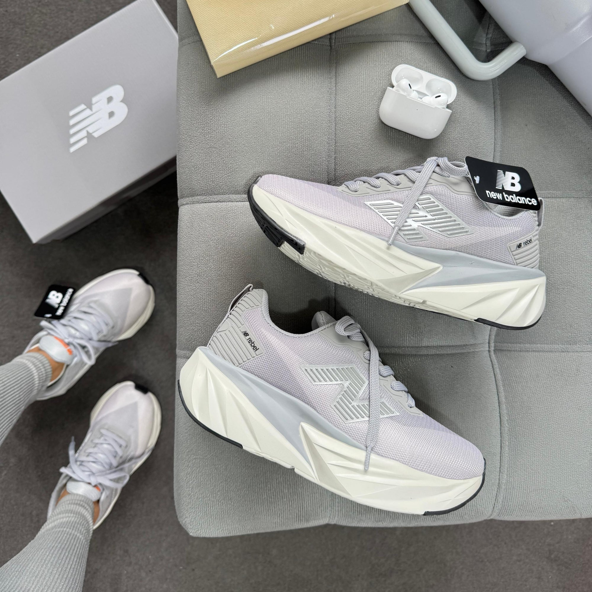 Tênis New Balance FuelCell Rebel Prime – Cinza