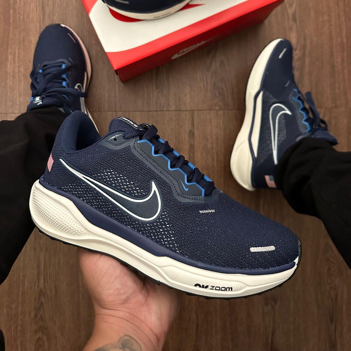 Tênis Nike Air Zoom Pegasus 41 Pro Azul Marinho/Branco
