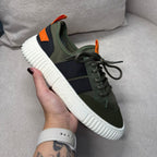 Tênis OSKLEN Verde Militar/Laranja