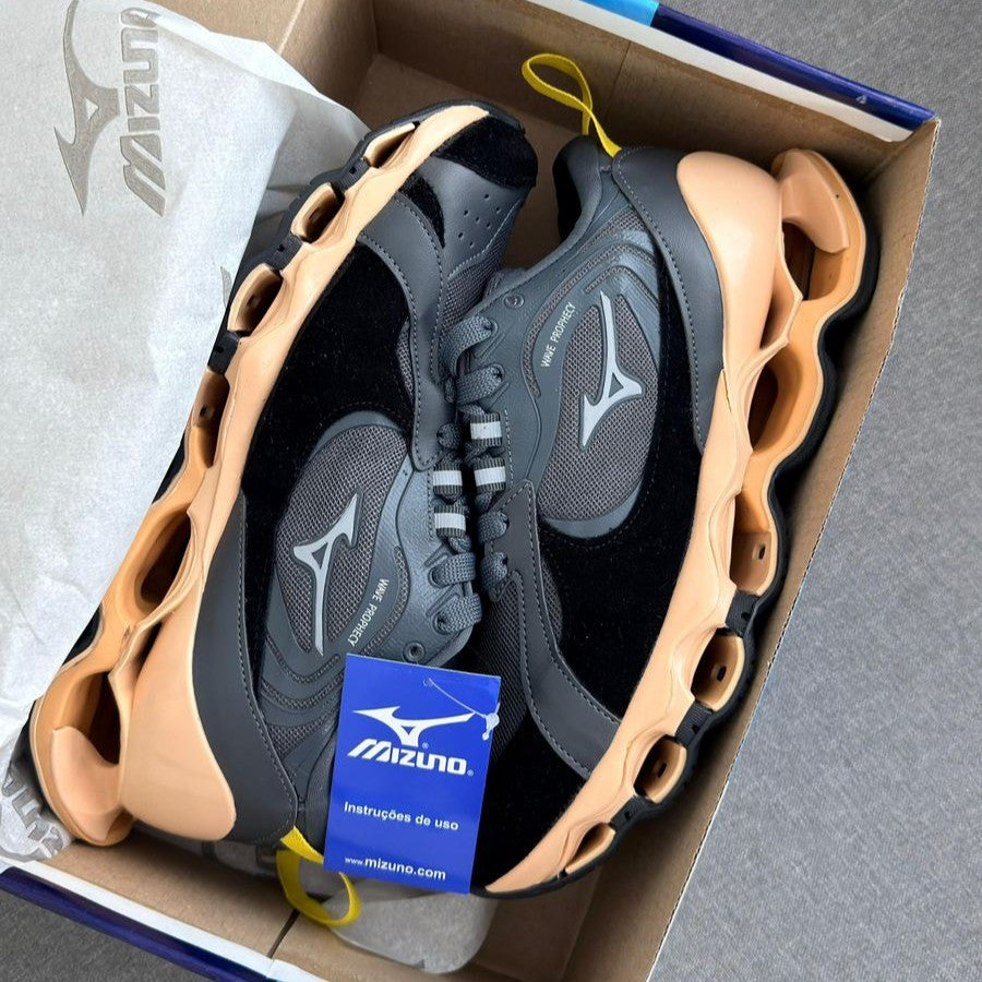 Mizuno Wave Prophecy Grafite/Bege