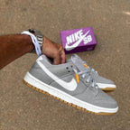 Tênis SB Dunk Grey Gum 🩶🤍🟤 – Linha Prime