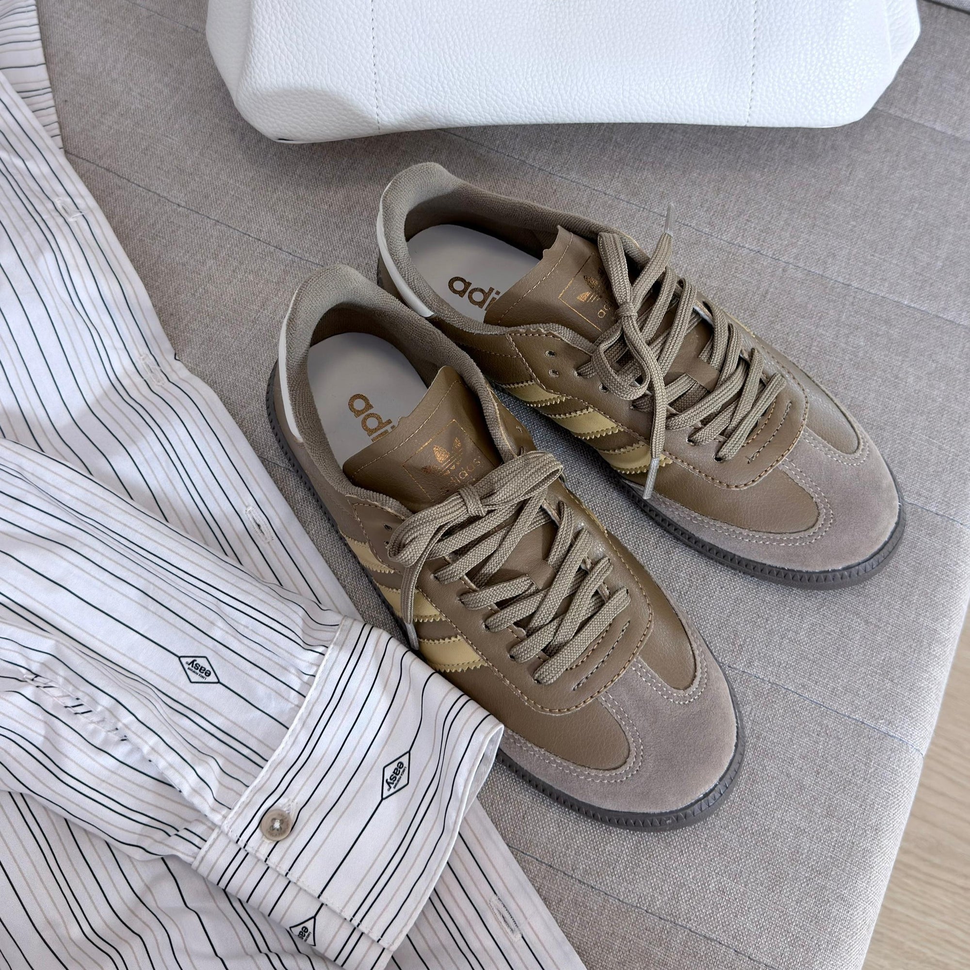 Tênis Adidas Samba Prime – Cappuccino