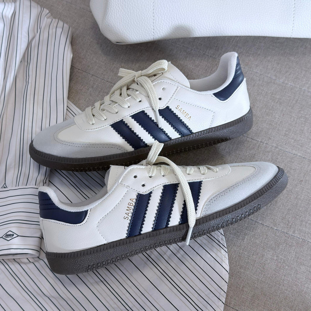 Tênis Adidas Samba Prime – Off White/Marinho