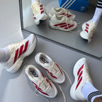 Adidas Adizero Evo SL – Bege/Vermelho