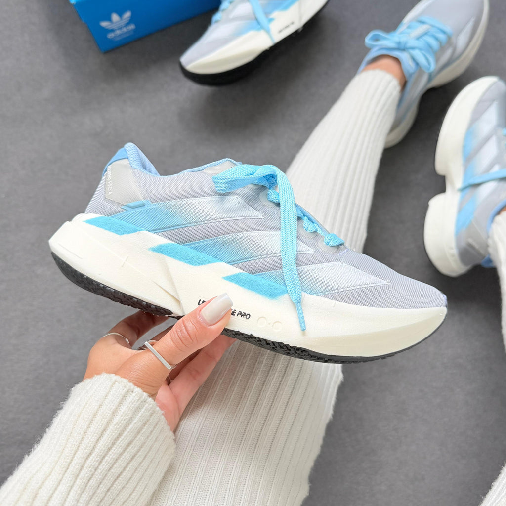 Adidas Adizero Adios Pro 4 – Cinza/Celeste