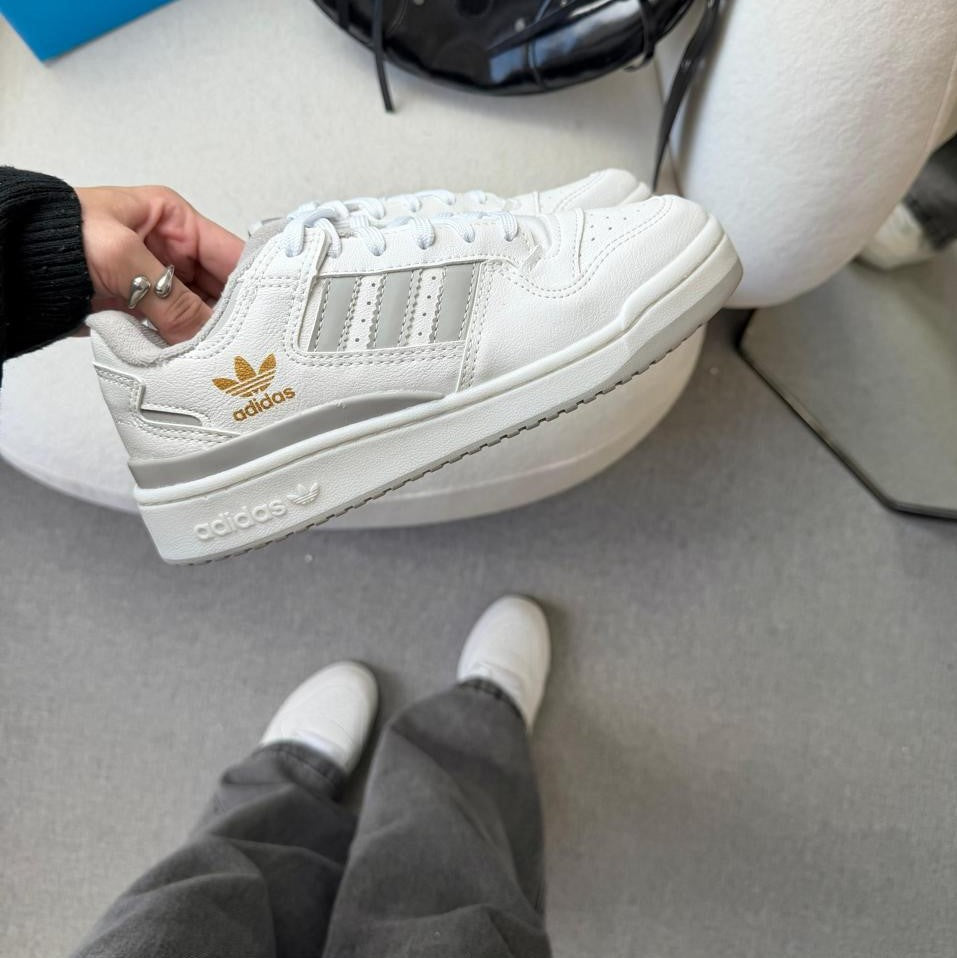 Tênis Adidas Forum Low – Branco/Cinza