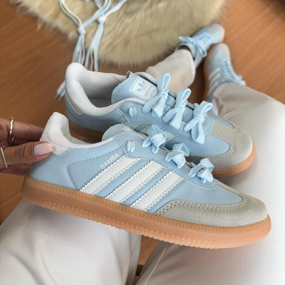 Adidas Samba OG – Azul Bebê