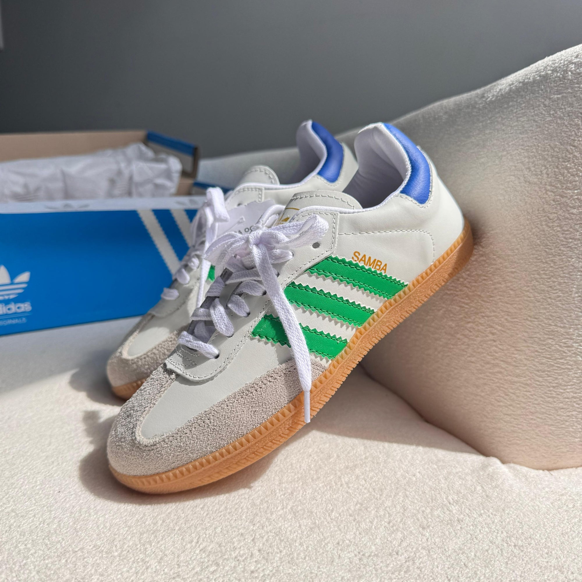 Adidas Samba OG Couro – Brasil Core 🇧🇷