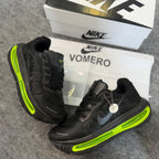 Air Vomero Premium – Preto/Verde Fluorescente