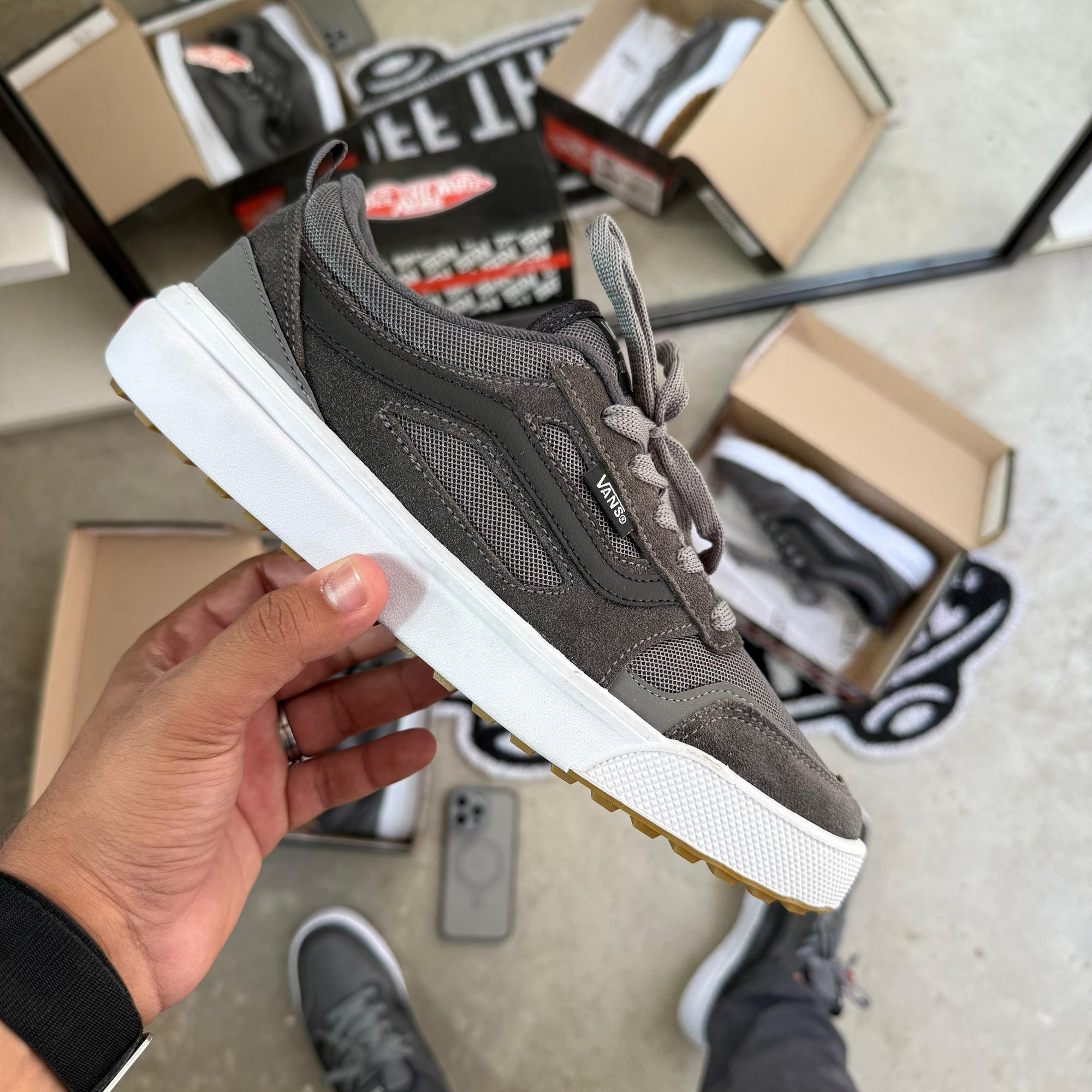 Tênis Vans Ultrarange 3D Grafite
