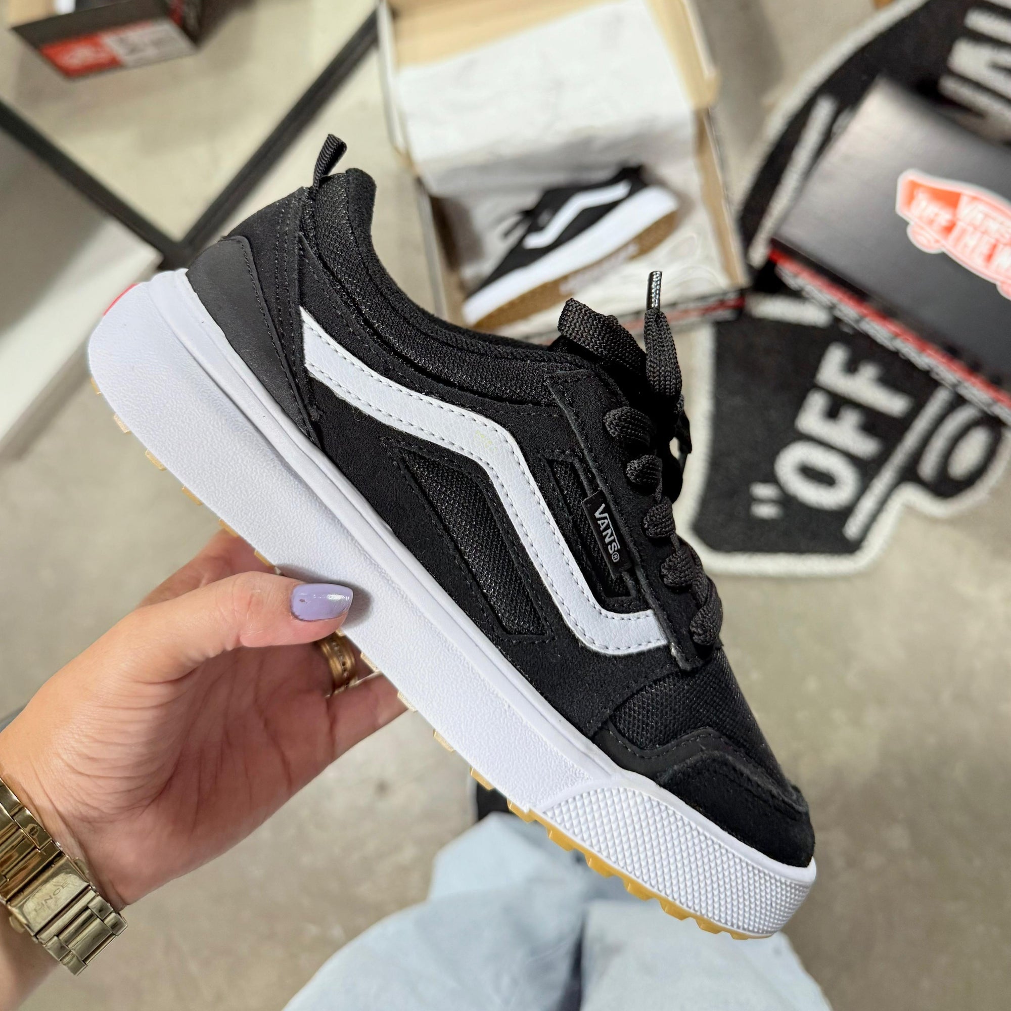 Tênis Vans Ultrarange 3D Preto/Branco