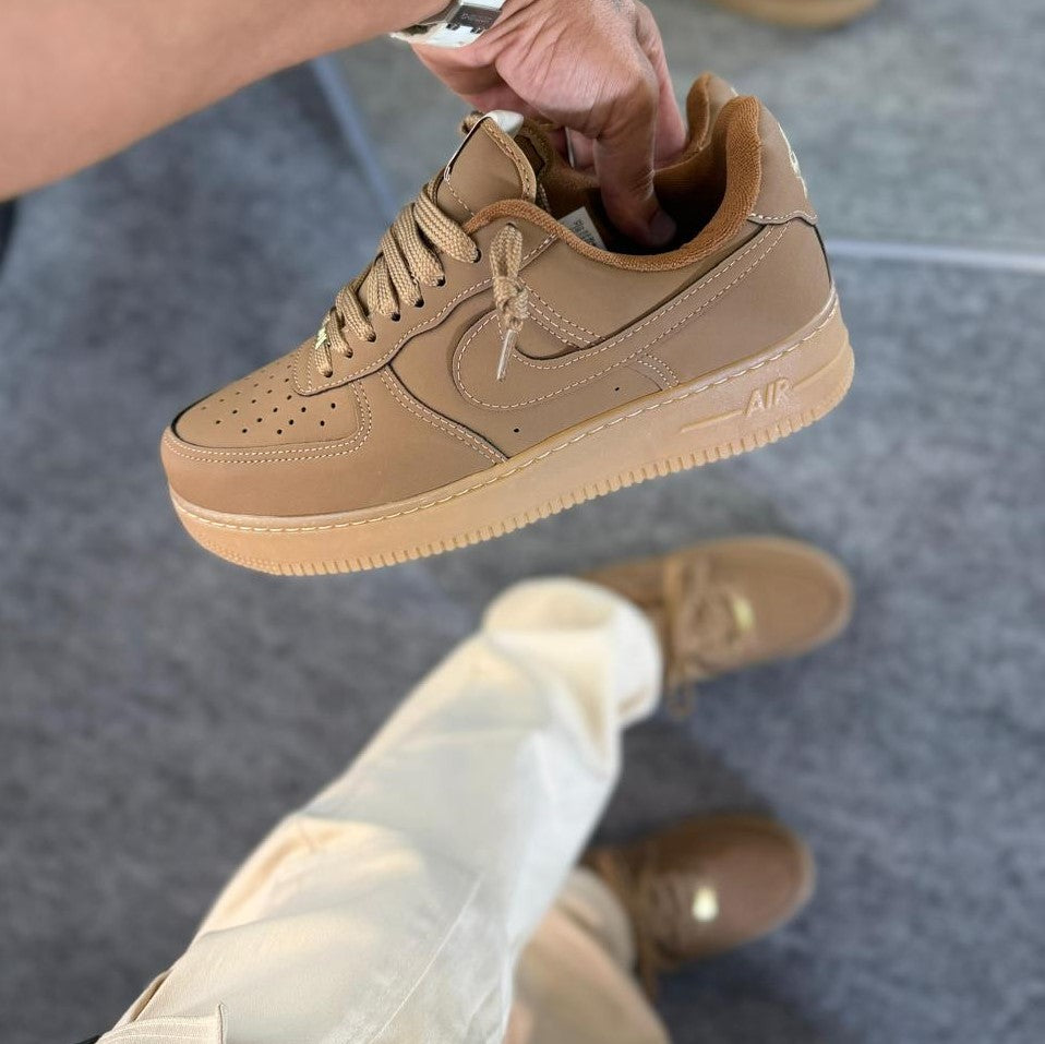 Nike Air Force 1 – Caramelo | Linha Luxo