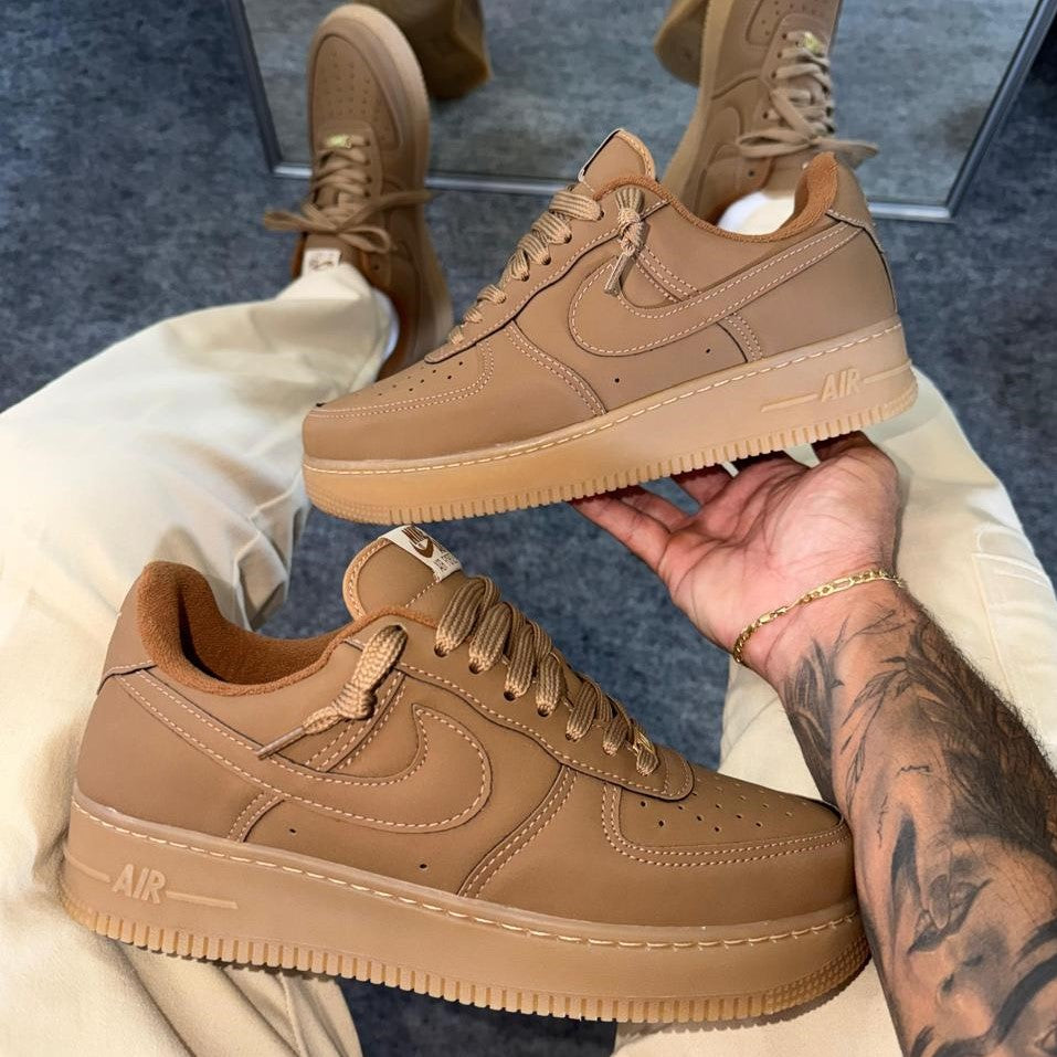 Nike Air Force 1 – Caramelo | Linha Luxo